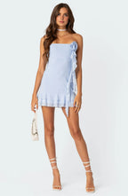 A-Line/Princess Strapless Sleeveless Backless Short-Mini Homecoming Dress