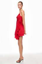 Bodycon Asymmetrical Neck Sleeveless Backless Short-Mini Homecoming Dress