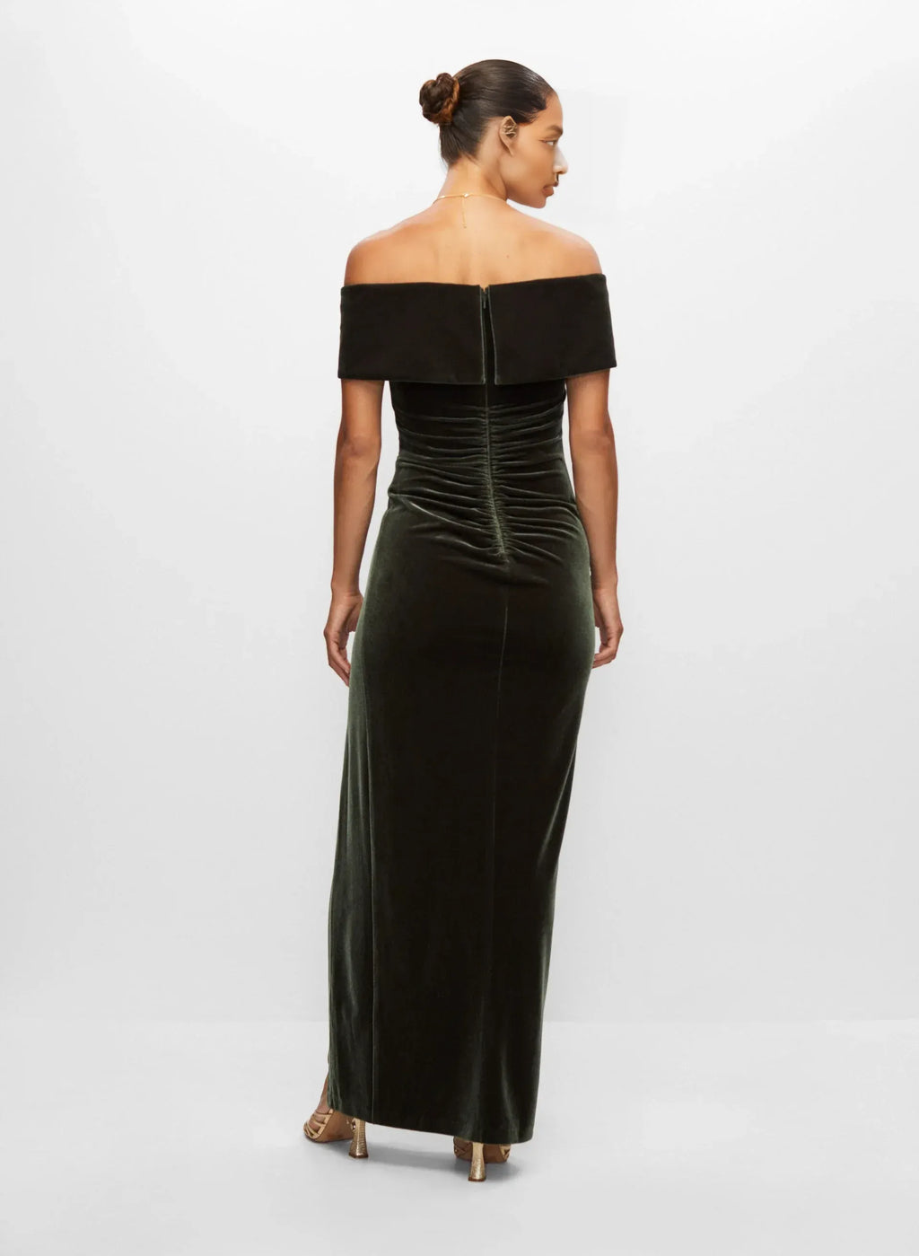 Mermaid Off-the-Shoulder Sleeveless Floor-Length Prom Dress