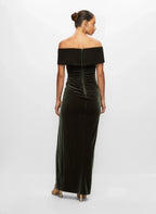 Mermaid Off-the-Shoulder Sleeveless Floor-Length Prom Dress