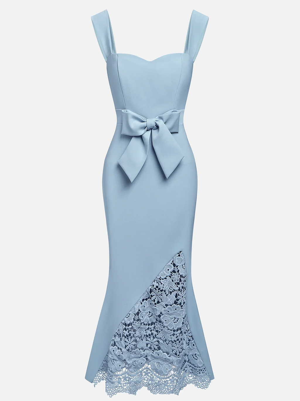 Mermaid Sweetheart Neck Sleeveless Back Zip Ankle-Length Evening Dress