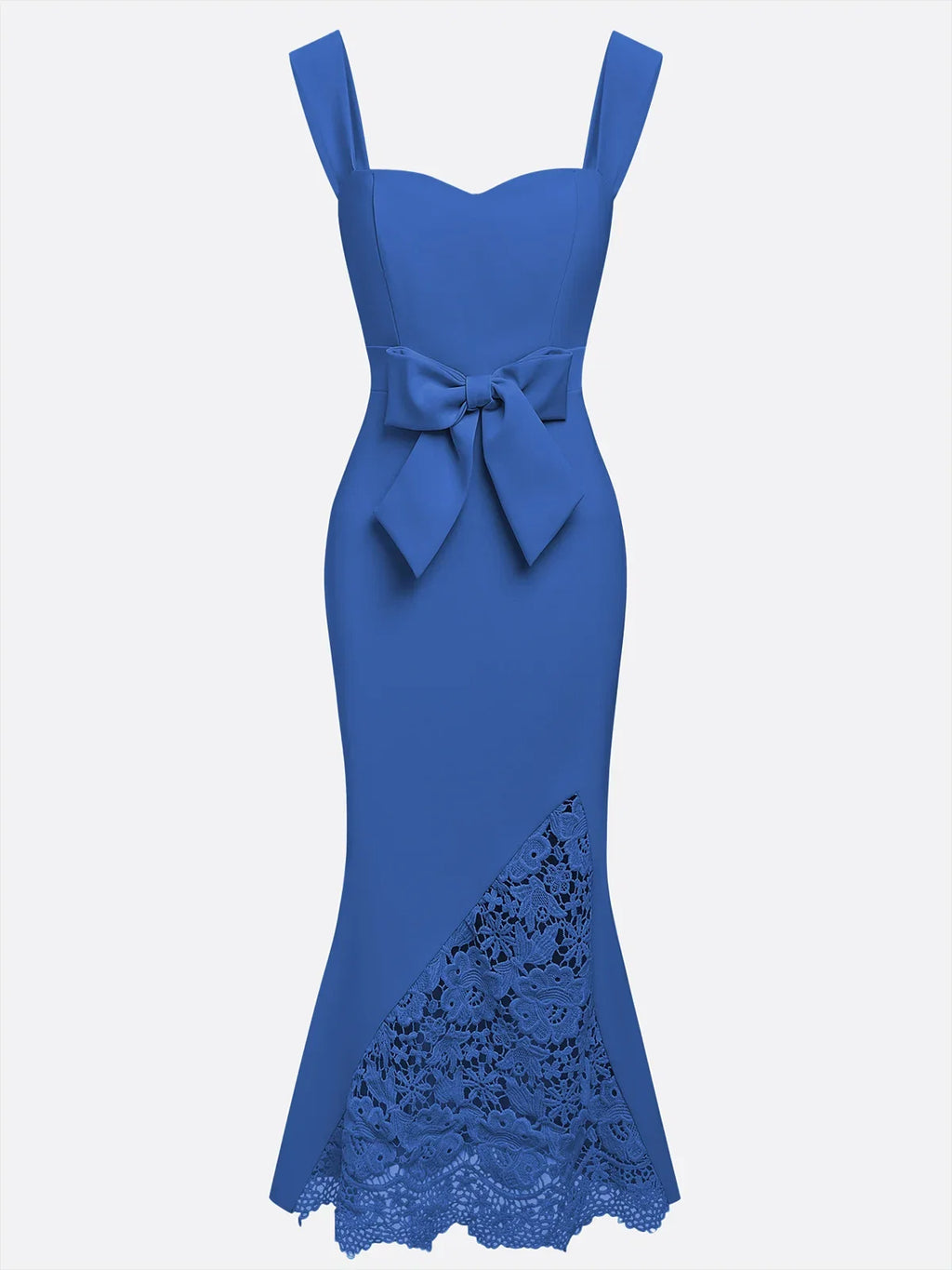 Mermaid Sweetheart Neck Sleeveless Back Zip Ankle-Length Evening Dress