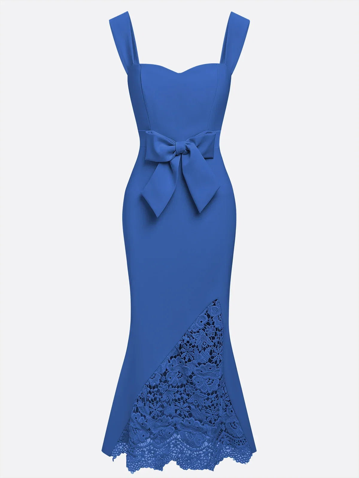 Mermaid Sweetheart Neck Sleeveless Back Zip Ankle-Length Evening Dress