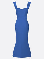 Mermaid Sweetheart Neck Sleeveless Back Zip Ankle-Length Evening Dress