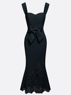 Mermaid Sweetheart Neck Sleeveless Back Zip Ankle-Length Evening Dress