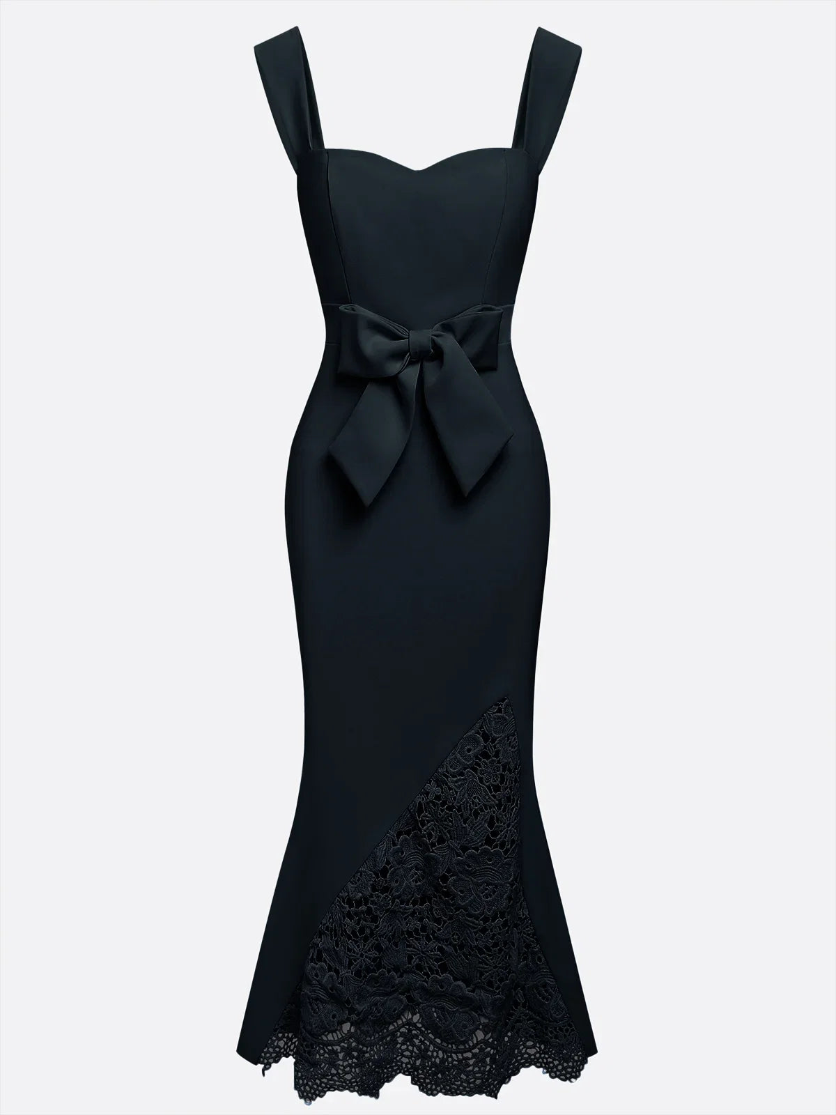 Mermaid Sweetheart Neck Sleeveless Back Zip Ankle-Length Evening Dress