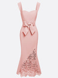 Mermaid Sweetheart Neck Sleeveless Back Zip Ankle-Length Evening Dress