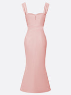 Mermaid Sweetheart Neck Sleeveless Back Zip Ankle-Length Evening Dress