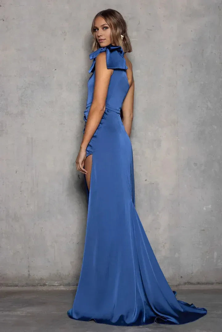 Mermaid/Trumpet One Shoulder Sleeveless Floor-Length Prom Dress