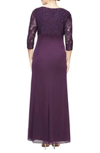 Sheath V Neck Long Sleeve Zipper Up Floor-Length Mother of the Bride Dress