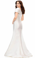 Off-Shoulder Sleeveless Mermaid Formal Floor length Prom Dress For Sale For Adults