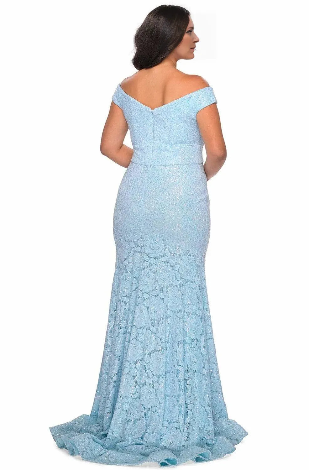 Off-Shoulder Sleeveless Mermaid Modest Floor length Long Prom Dress For Sale For Women