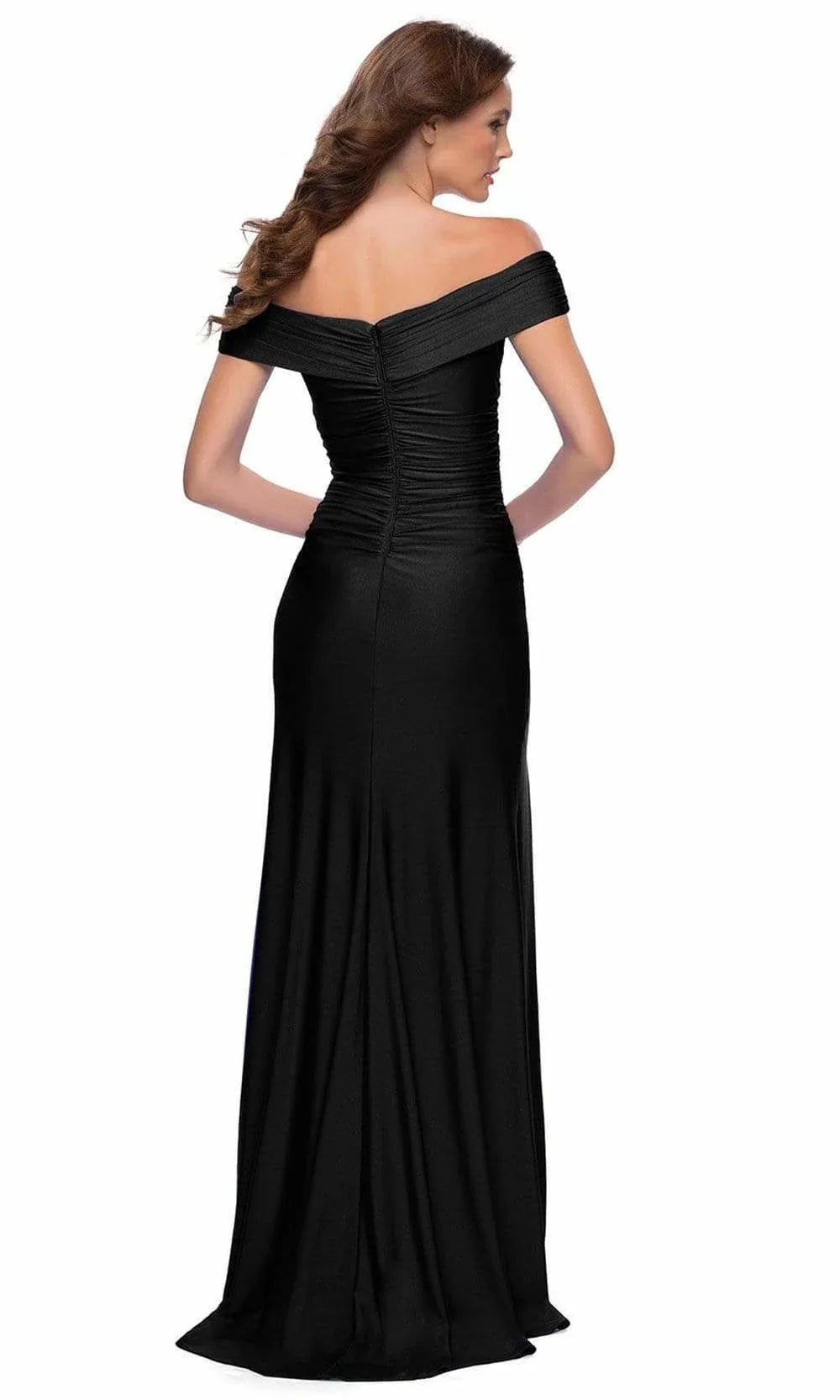 Off-Shoulder Sleeveless Sheath Classic Floor length Prom Dress For Sale For Women