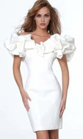 Off-Shoulder Sleeveless Sheath Simple Short Prom Dress For Sale For Women