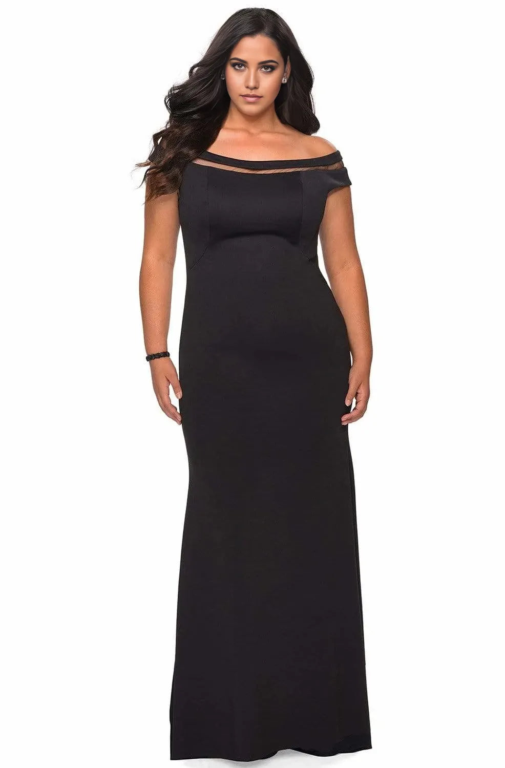 Off-Shoulder Sleeveless Sheath Trendy Floor length Long Prom Dress Hot Sale For Ladies