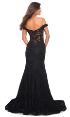 Off Shoulder Sleeveless Mermaid Elegant Floor length Long Prom Dress For Sale For Ladies
