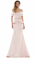 Off Shoulder Sleeveless Trumpet Elegant Off the shoulder Floor Length Prom Dress For Sale For Women