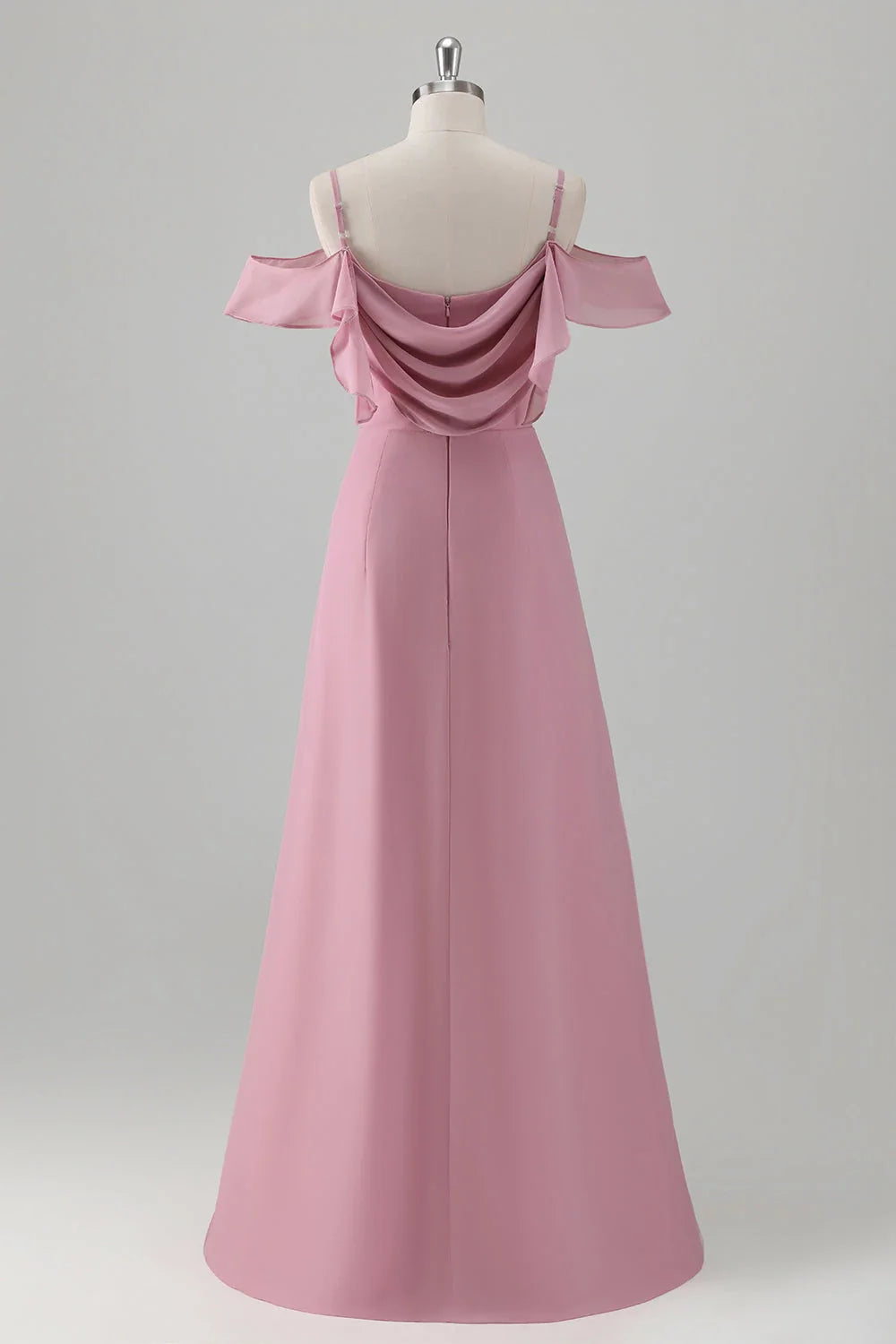 Off the shoulder Sleeveless A-Line Vintage Floor Length Prom Dress Hot Sale For Women