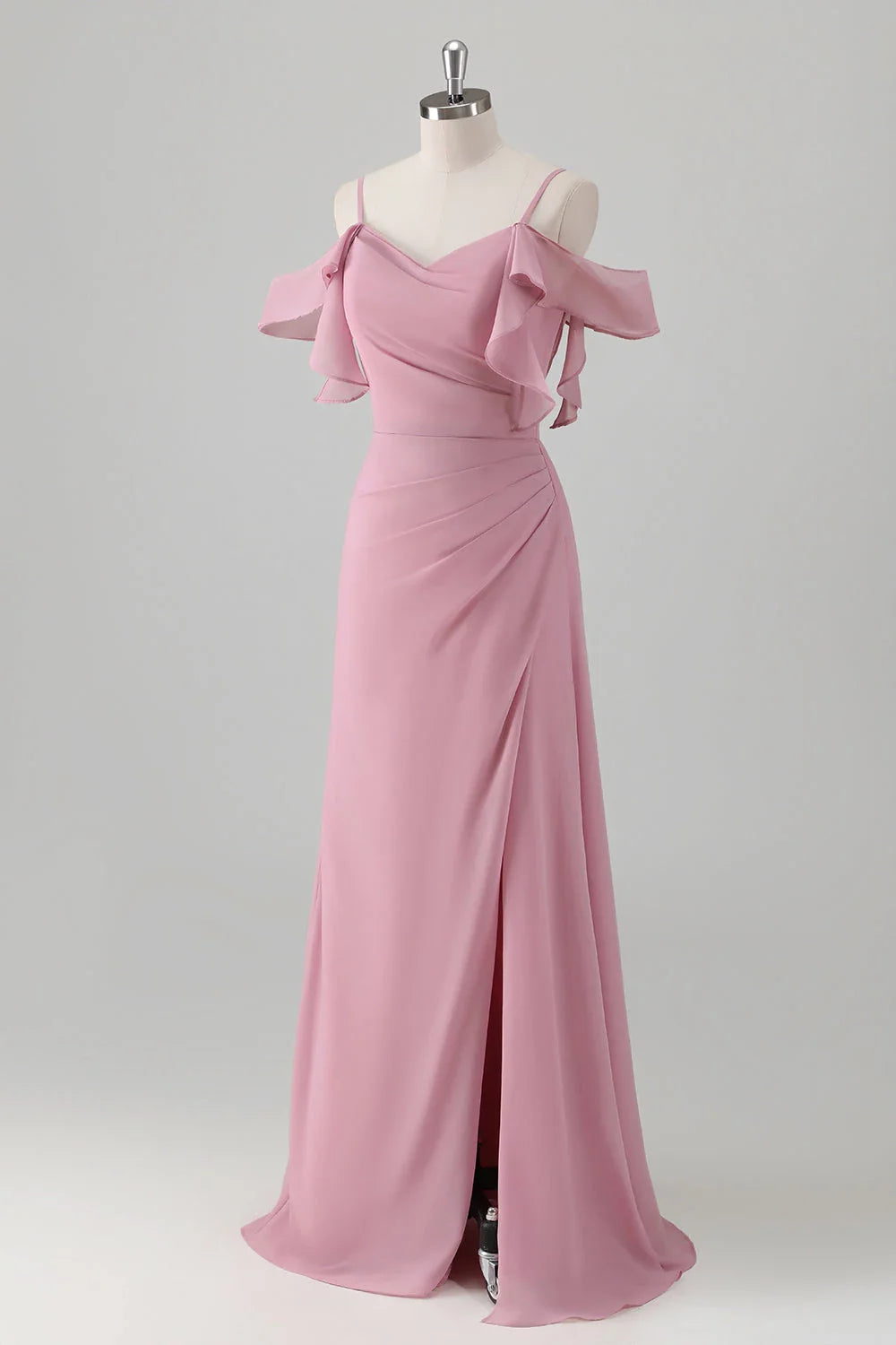 Off the shoulder Sleeveless A-Line Vintage Floor Length Prom Dress Hot Sale For Women