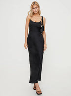 Spaghetti Strap Backless Maxi Dress Elegant Prom Dresses