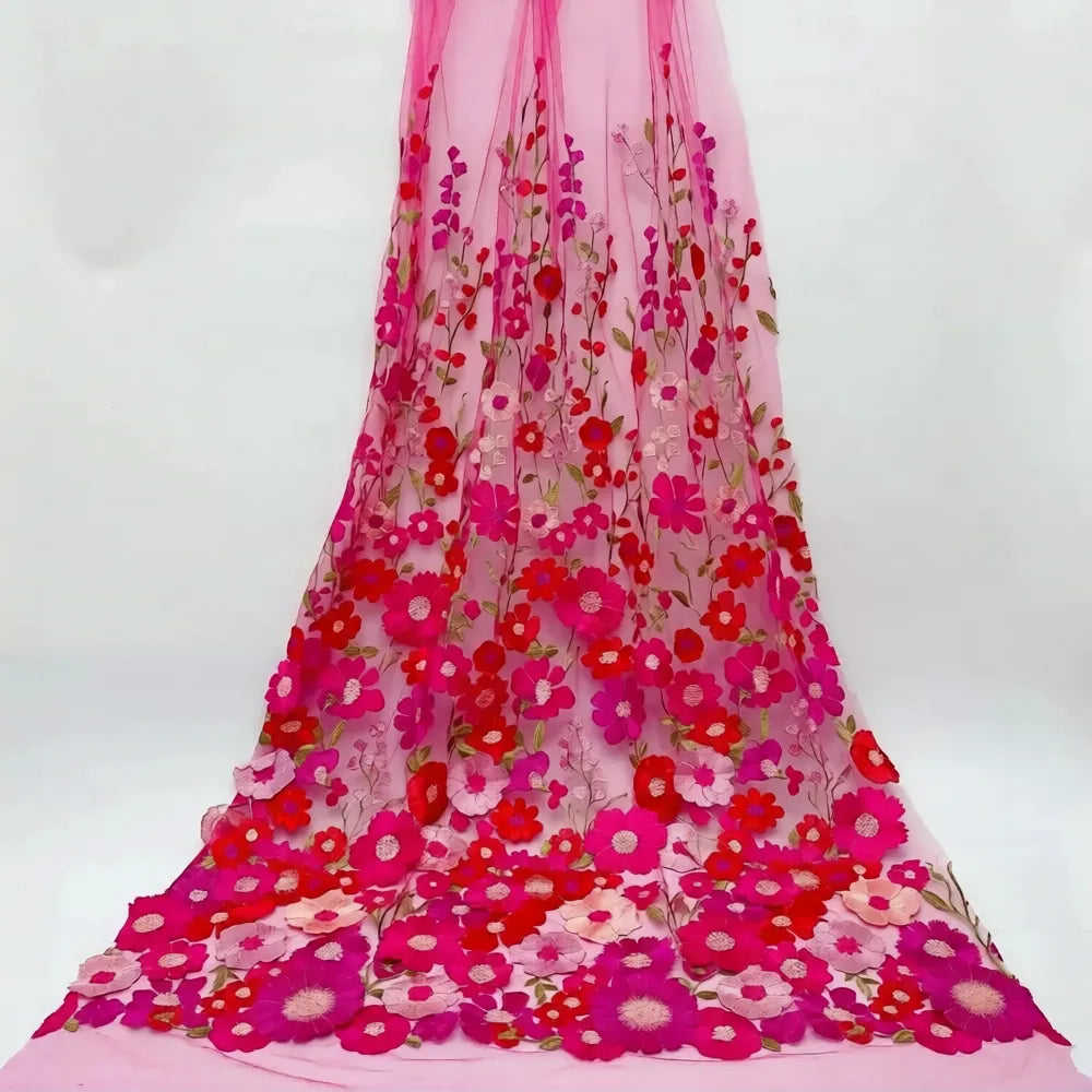 A-Line Off Shoulder Midi Floral Dress