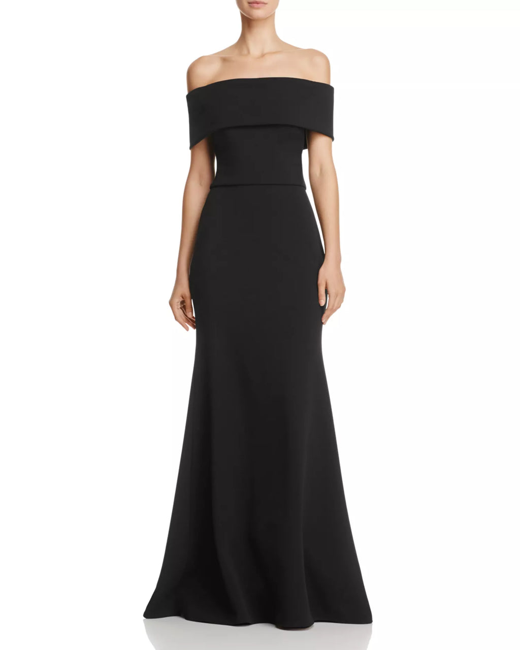 Polished Mermaid Off the Shoulder Short Sleeve Zip Back Floor Length For Sale Prom Dress ﻿