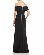 Polished Mermaid Off the Shoulder Short Sleeve Zip Back Floor Length For Sale Prom Dress ﻿