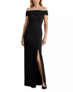 Polished Sheath Off the Shoulder Short Sleeve Open Back Floor Length Female Prom Dress