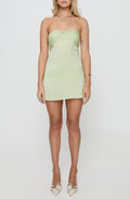 Pretty Strapless Ruched Zip Back Short Length Homecoming Dress