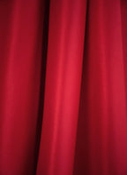 Prom Dress Strapless A Line Satin Red With Sweetheart Neckline And Layered Ruffle High Low Skirt For Teens Glamorous