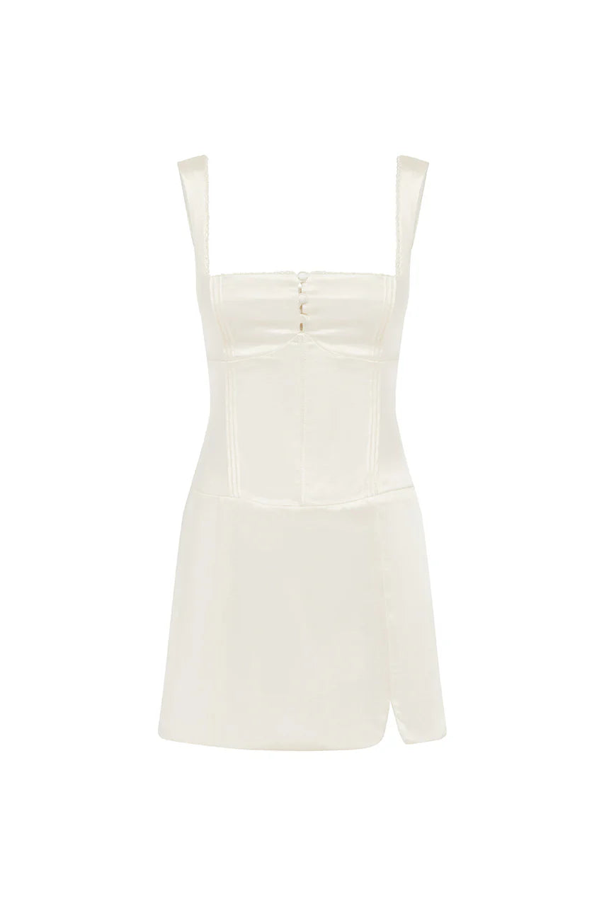 Pretty Sheath/Column Square Neck Sleeveless Short-Mini Homecoming Dress