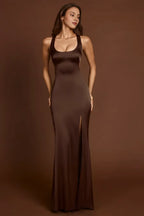 Pretty Tight Scoop Neck Sleeveless Up Sweep/Brush Train Prom Dress