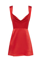 Minimalist A-Line/Princess Cowl Neck Sleeveless Open back Short-Mini Homecoming Dress