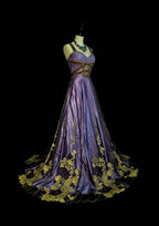 Regal A-Line Sweetheart Spaghetti Strap Zip Back Floor-Length Gala Dress