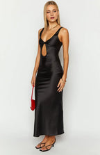 Regular Straps Sleeveless Trendy Ankle-Length Prom Party Dresses Backless Pleats Affordable Evening Dresses No Slit