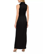 Rich Column Halter Neck Sleeveless Zip Back Maxi Length For Sale Prom Dress