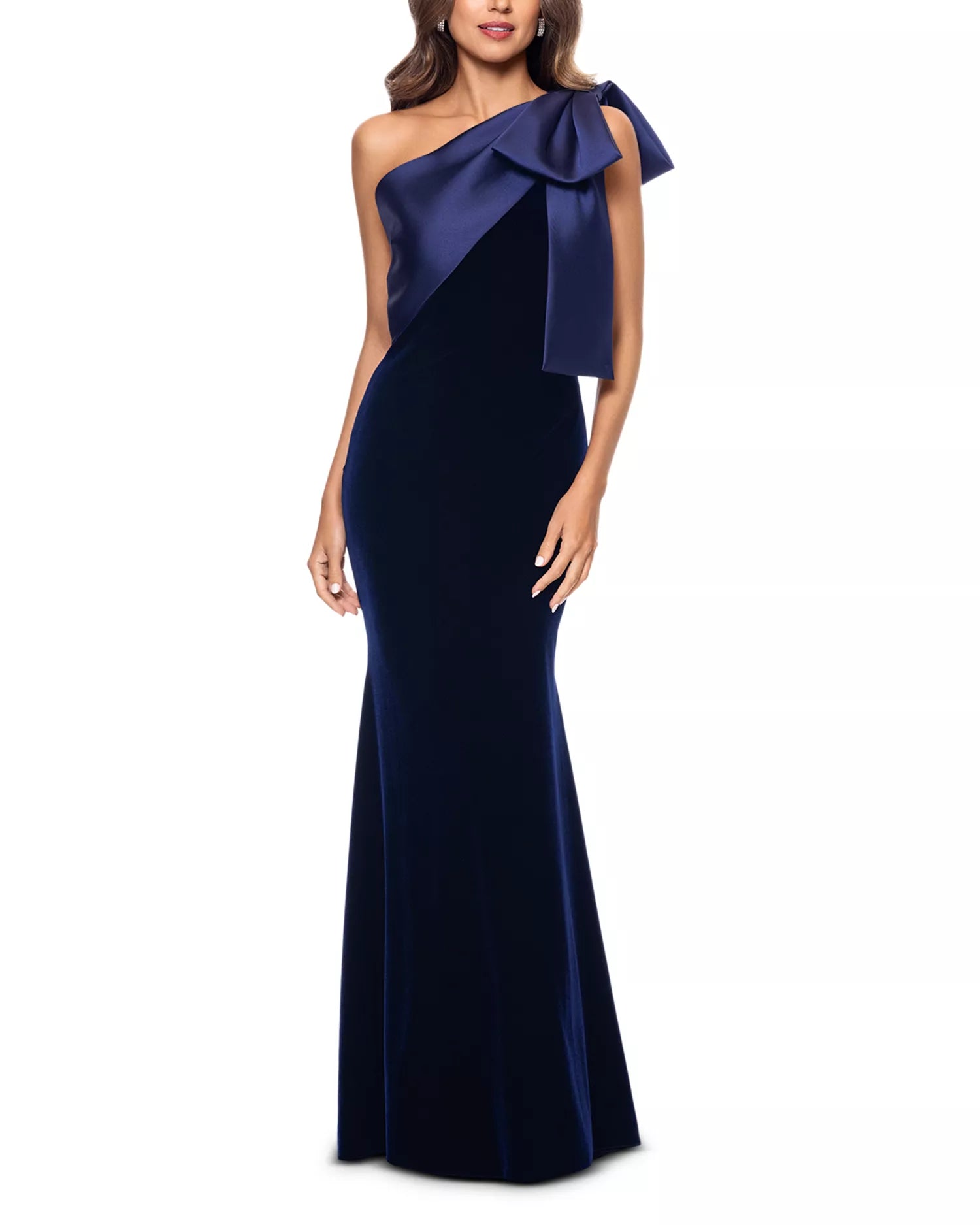 Rich Mermaid One Shoulder Sleeveless Open Back Floor Length For Sale Prom Dress