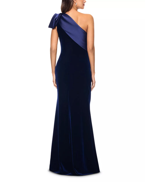 Robe de bal sirène riche, épaule unique, sans manches, dos ouvert, longueur au sol, à vendre