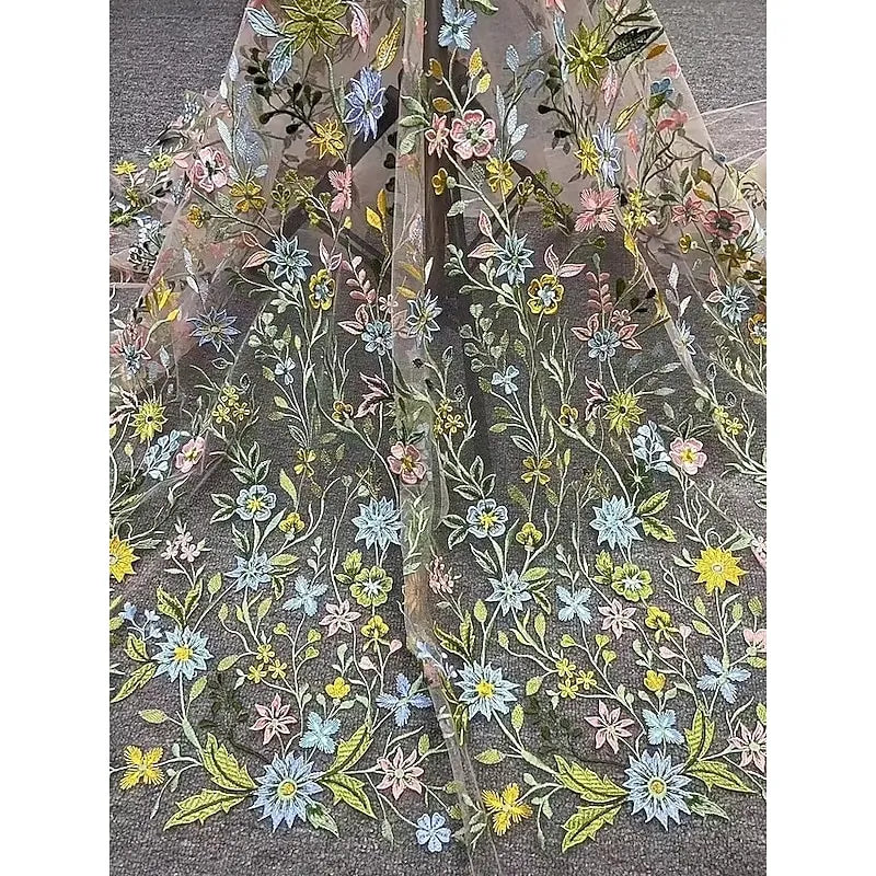 Romantic A-Line Off Shoulder Midi Floral Dress