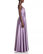 Romantic A-Line Strapless Sweetheart Neck Ruched Back Floor Length Hot Sale Prom Dress