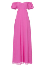 Romantic A Line Sweetheart Neck Puff Sleeve Cutout Waist Floor Length Plus Size Prom Dress