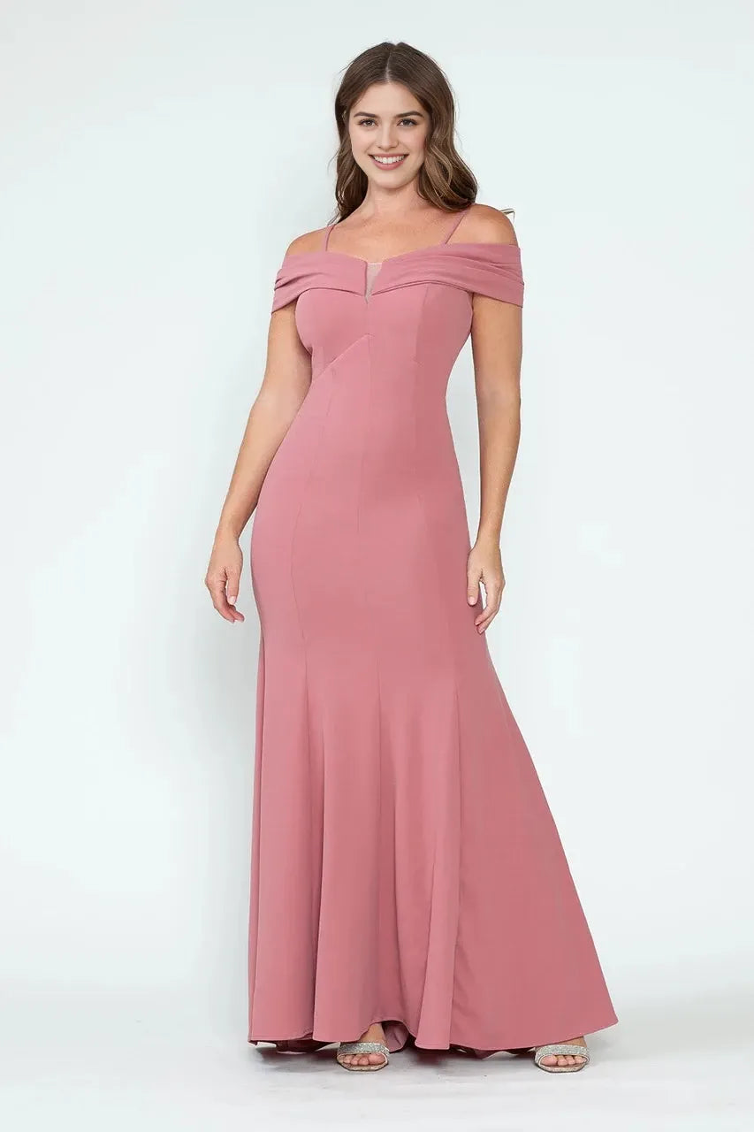 Romantic Mermaid Sweetheart Cold Shoulder Lace Up Back Floor Length Prom Dress