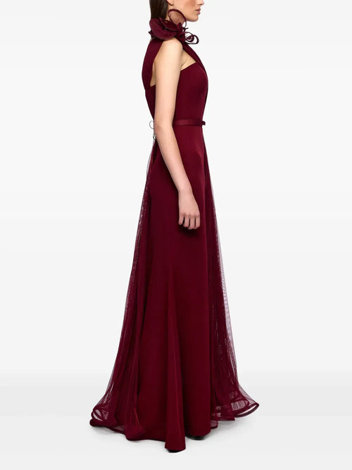 Romantic Mermaid Sweetheart Neck One Shoulder Lace Up Back Floor Length Prom Dress