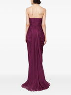 Romantic Sheath Sweetheart Neck Sleeveless Ruched Back Floor Length Prom Dress