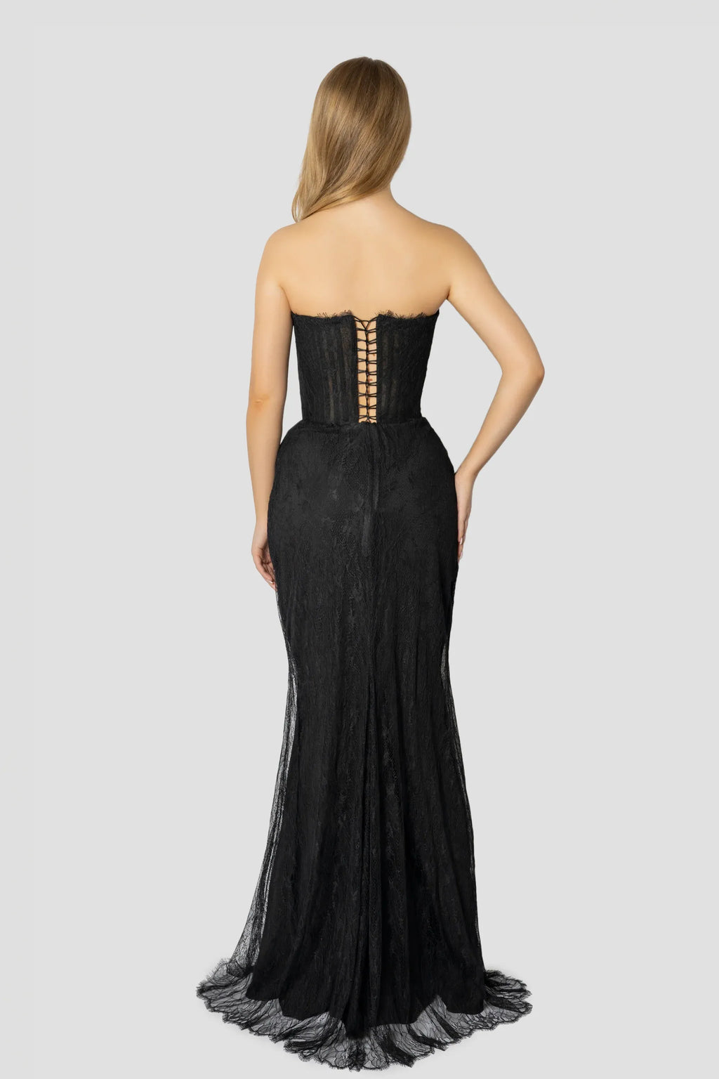 Romantic Mermaid/Trumpet Off the Shoulder Sleeveless Floor-Length Prom Dress