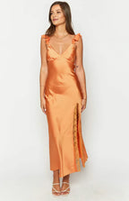 Ruffle Straps Long Graduation Party Dresses Backless Sleeveless Prom Dresses Affordable Evening Dresses