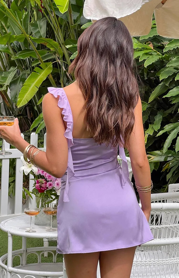 Ruffle Straps Short Graduation Homecoming Dresses Backless Sleeveless Sexy Short Cocktail Dresses