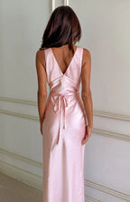 Ankle-Length Regular Straps Graduation Party Dresses Backless Sleeveless Prom Dresses Affordable Evening Dresses