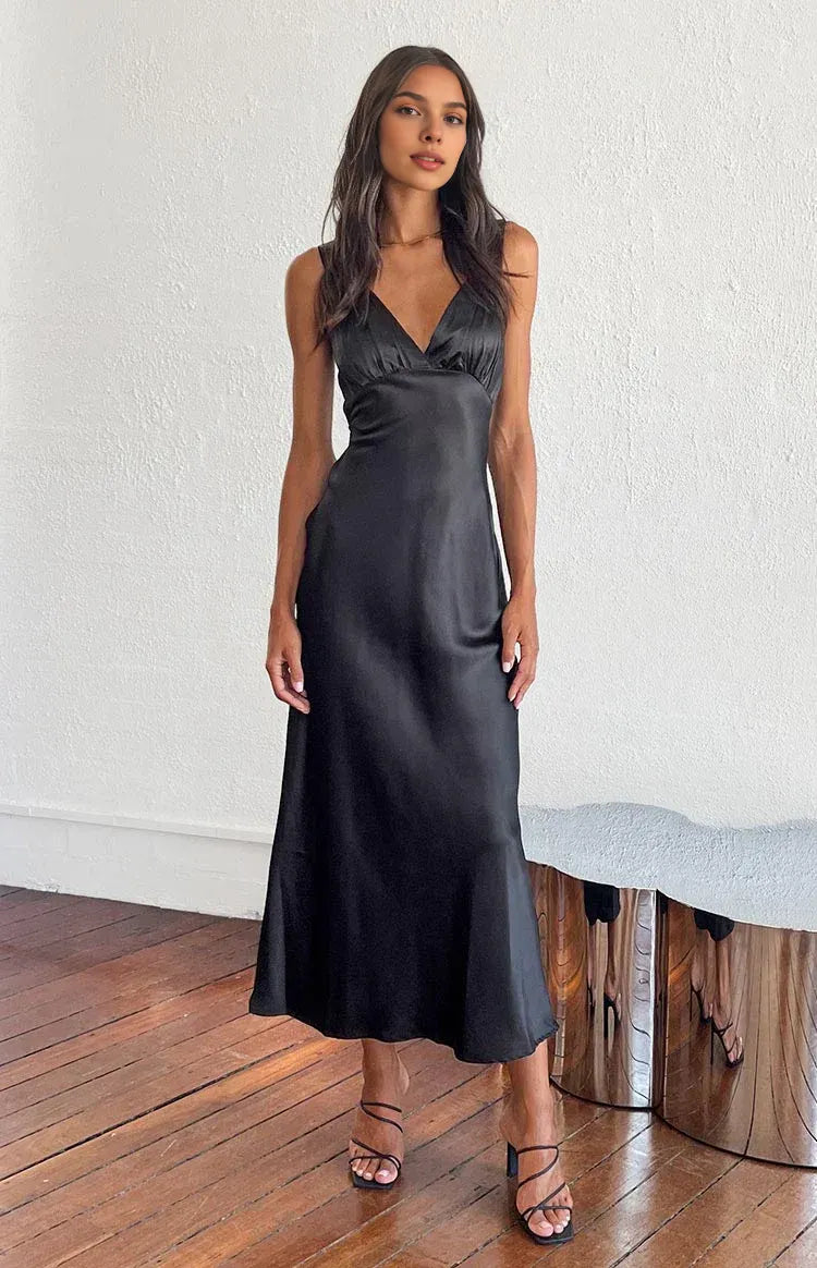 Ankle-Length Regular Straps Graduation Party Dresses Backless Sleeveless Prom Dresses Affordable Evening Dresses