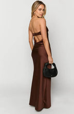 Floor Length Strapless Graduation Party Dresses Backless Sleeveless Prom Dresses Hot Sale Long Evening Dresses